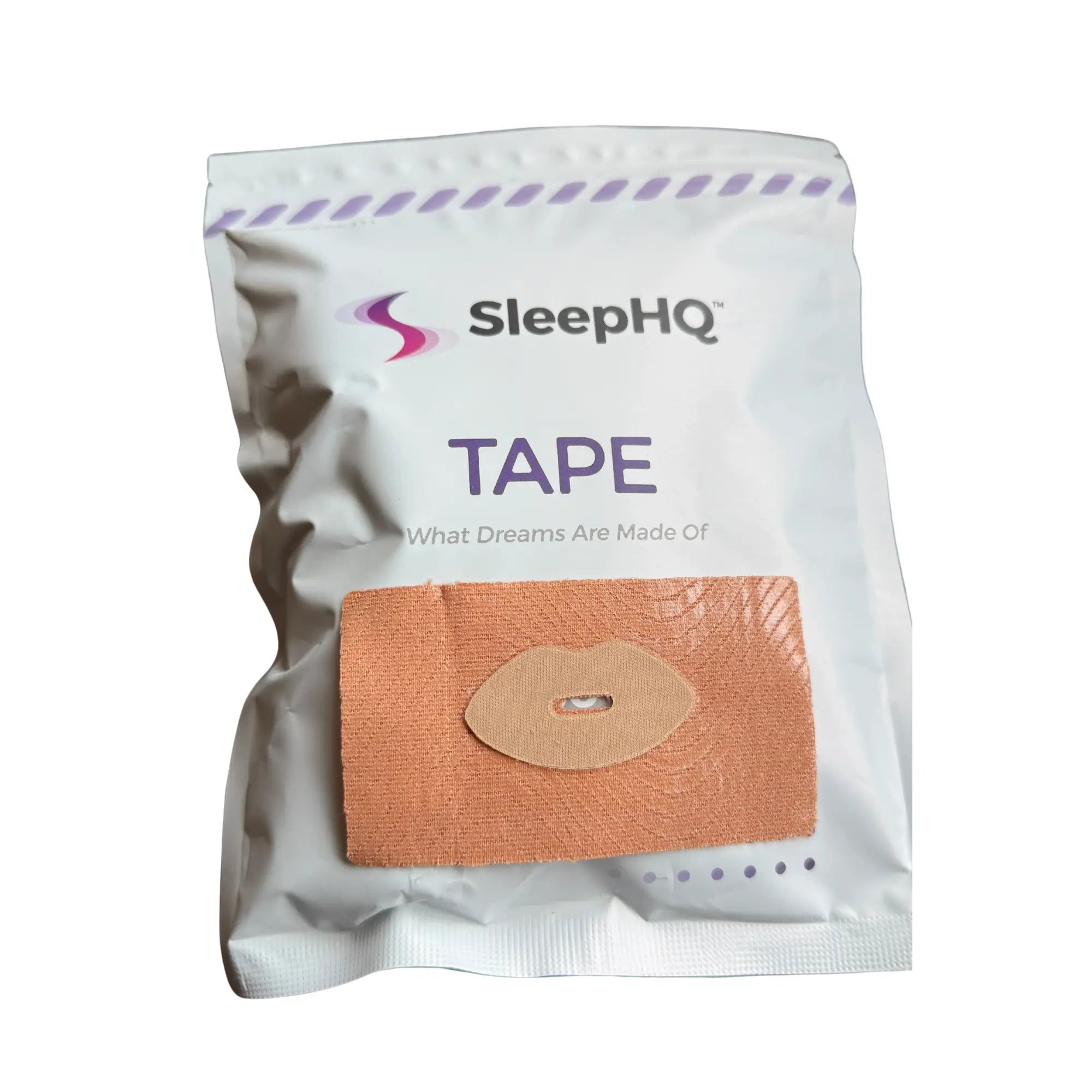 SleepHQ Anti-Snore Mouth Tape with Lip Shield